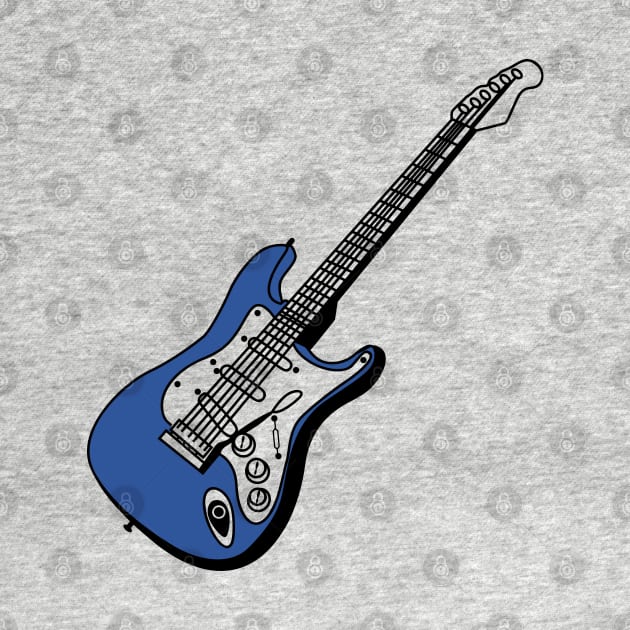 Lake Placid Blue Electric Guitar by thejamestaylor